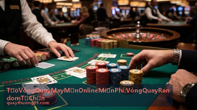 Minh họa trực quan vòng quay may mắn